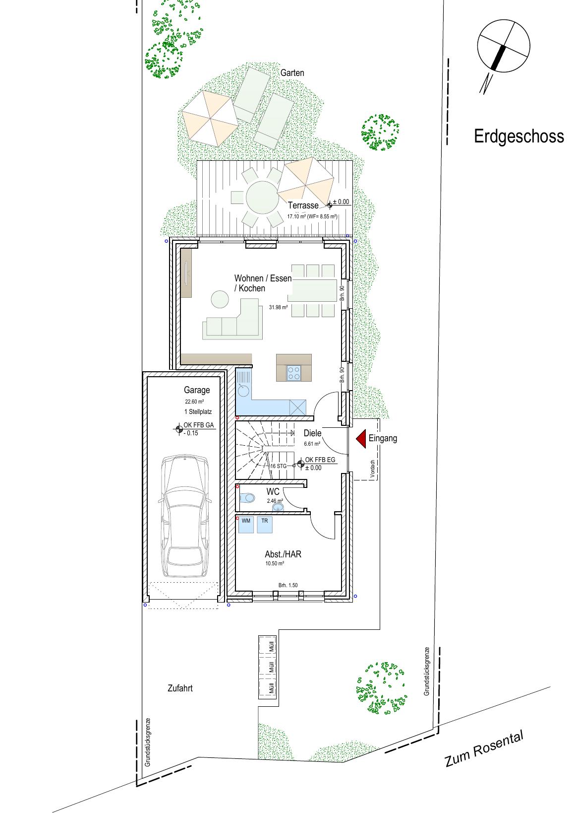 Grundriss Erdgeschoss